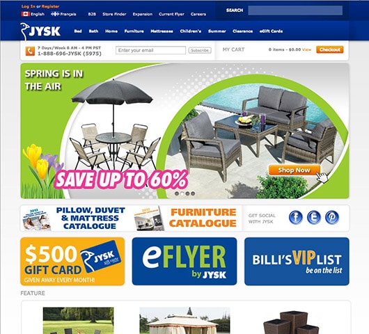 Furniture eCommerce Website Development