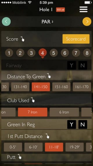 Golf iPhone App Development