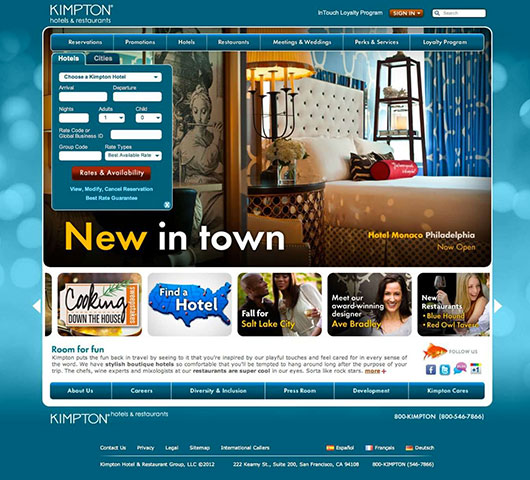 Hotel Website Design Development